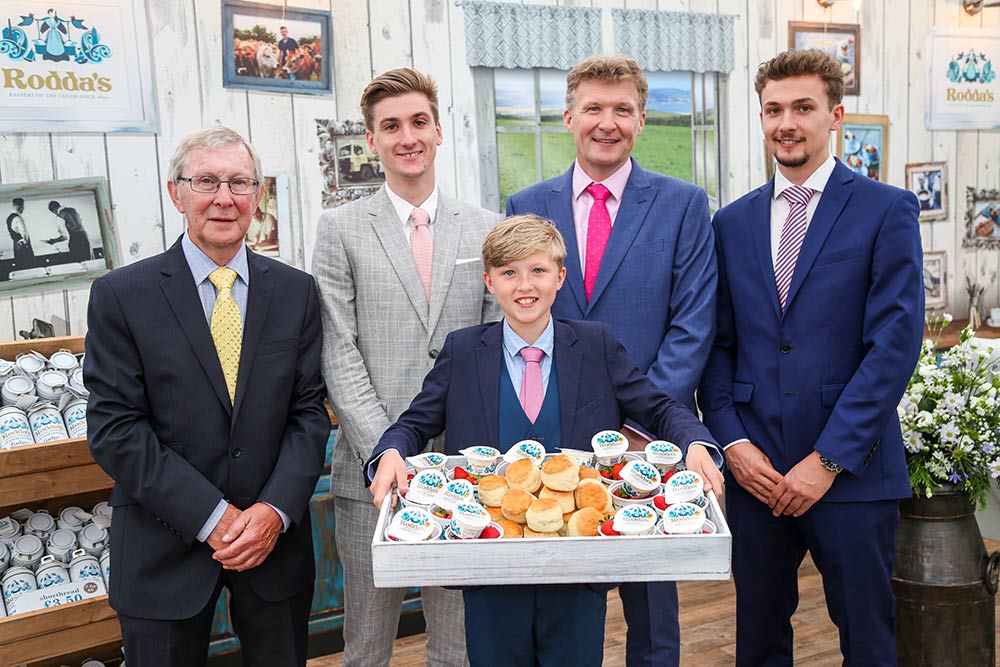 Three generations Rodda Royal Cornwall Show 2018