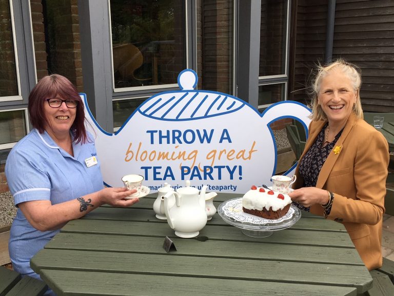 Throw a tea party marie curie